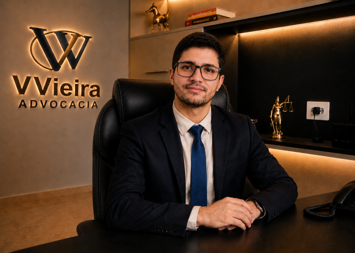 Advogado e Fundador da VVieira Advocacia - Vinicius Vieira